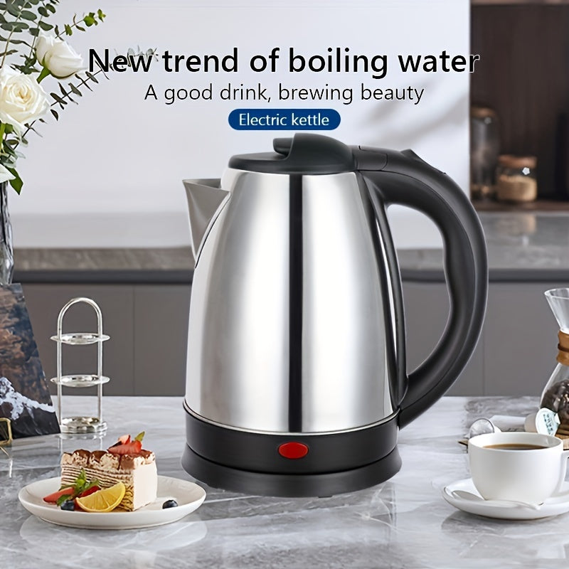 Premium Quality 2.0L Stainless Steel Electric Kettle – Fast Boil, Durable, and Efficient