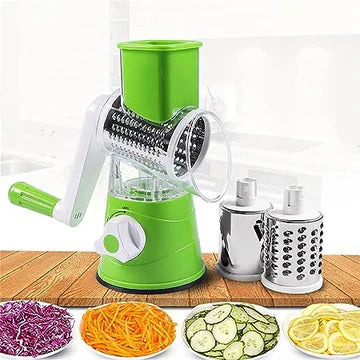 Multi-function 3 in 1 Drum Vegetable Cutter Slicer